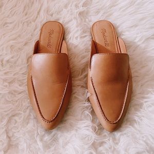 Madewell Frances Skimmer Mules (7) - Amber Brown